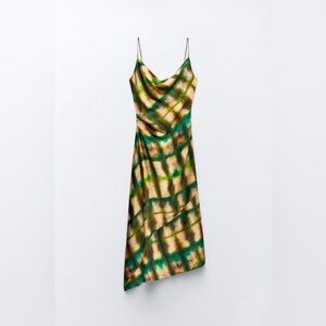 ZARA NWT satin dress